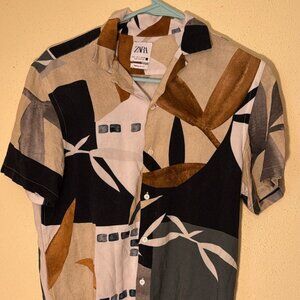 Zara button down shirt